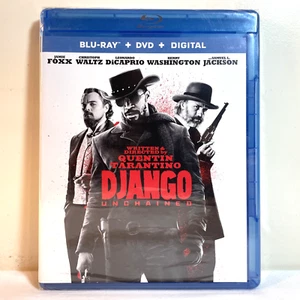 DJANGO UNCHAINED (2012) Blu-Ray/DVD Jamie Foxx, Christoph Waltz - Drama Western - Picture 1 of 5