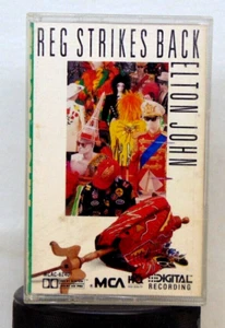Elton John- Reg Strikes Back - 1988 MCA Records Rock Cassette Tape, Album - Picture 1 of 6