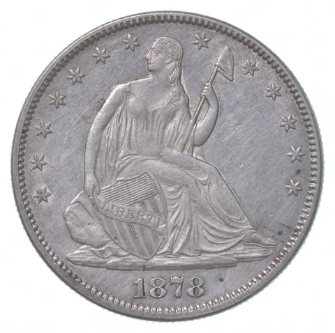 1878 Seated Liberty Half Dollar *8691 Cover