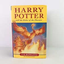 Harry Potter and the Order of the Phoenix 1st Australian Edition 2003 Hardcover