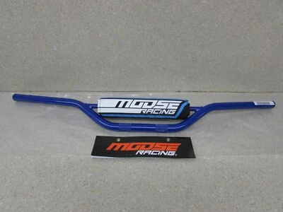 MANILLAR ALCE ACERO AZUL CR HI KAWASAKI KX125 KX250 KX450 KLX300 KDX KAW KX  Foto 1 de 2