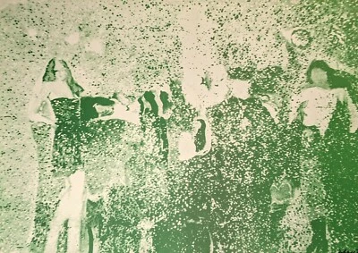 Karlheinz Scherer, Abstrakte Personengruppe, signiert, datiert, num., 1972 - Bild 1 von 4