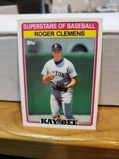 1989 Topps Kay Bee Toys Superstars of Baseball - #7 Roger Clemens