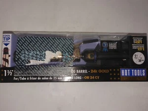 Hot Tools Professional 1 1/2" Salon Curling Iron/Wand Extra LG Barrel 24K Gold - Picture 1 of 2