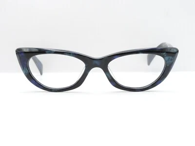 MARCOS DE GAFAS DE GATO MORGENTHAL FREDERICS NEW YORK INGRID 621 AZUL 50-17 NUEVOS* Foto 1 de 4