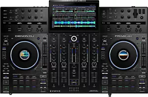 Denon DJ PRIME 4+ 4-Deck DJ Controller WI-FI MUSIC STREAMING With Amazon Music - Picture 1 of 12