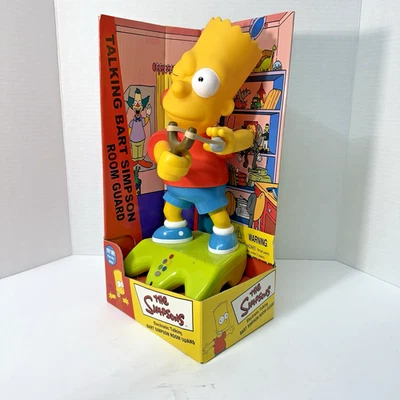 Los Simpson Electronic Talking Bart Simpson Room Guard Planet Toys 2001 Foto 1 de 4