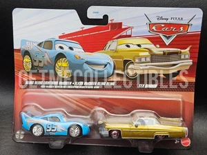 DISNEY PIXAR CARS BLING BLING LIGHTNING MCQUEEN TEX DINOCO 2026 2 PACK SAVE 6% - Picture 1 of 2