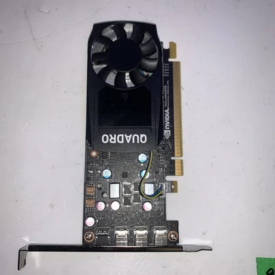 Dell NVIDIA Quadro P400 2GB GDDR5 Full Height Video Card 3x Mini DP DisplayPort - Image 1 of 4