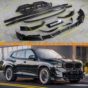 Kit de faldones laterales alerón labio delantero trasero de fibra de carbono para BMW XM G09 23-25 - Imagen 1 de 78
