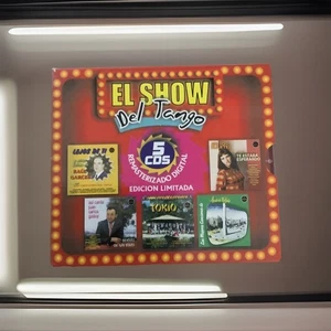 EL SHOW DEL TANGO 5 Cd’s  CACERES MARTEL GODOY TOKIO FALGAS CDX5 SONOLUX - Bild 1 von 10