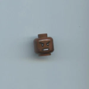 LEGO Karl Mordo Minifigure Head Reddish Brown Minifigure, Head Dual Sided Beard - Picture 1 of 1