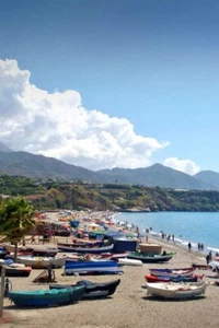 Fotografía Nerja Playa Burriana Playa Andalucía Costa del Sol España - Imagen 1 de 1