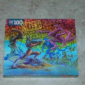 Vintage Milton Bradley MB 100 Piece OPERATION ALIENS PUZZLE - NEW - Picture 1 of 4