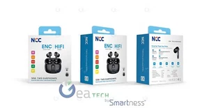 NCC Auriculares Bluetooth Enc Cancelación Ruido Hifi Audio Tws S56 Negro - Bild 1 von 6
