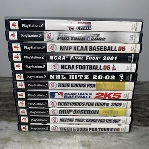 PlayStation 2 PS2 Video Game Lot -12 Game Sports Lot - Picture 1 of 4