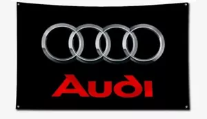 Audi Workshop/Mancave Advertising Fan Flag/Banner - Picture 1 of 1