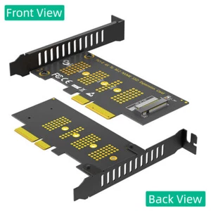PCI-E 4X To M.2 NVME SSD Expansion Card Adapter NGFF M.2 Key M Slot Support 2230 - Picture 1 of 8