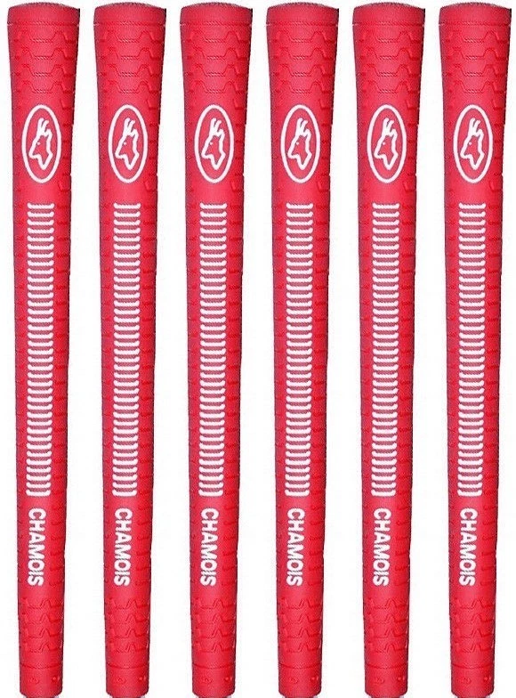 Empuñaduras de golf Avon Gamois rojas jumbo - Juego de 6 - Nuevas Foto 1 de 1