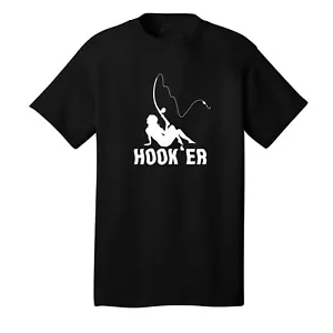 Hook 'Er Funny fishing T-Shirt - Picture 1 of 25