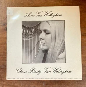 Alice Van Walleghem Harp and Voice Pavane Records ADW 7036 NM rare - Picture 1 of 4