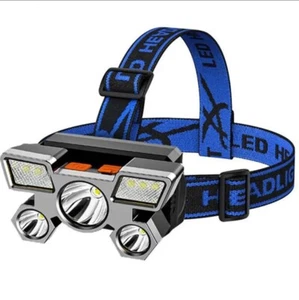 Super Bright 990000LM USB Rechargeable LED Headlamp Head Lamp Torch Flashlight - Picture 1 of 7