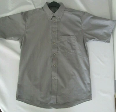 Women Shirt Work uniform xl 2x  gray short sleeve Edwards 5027 NEW - Image 1 of 4