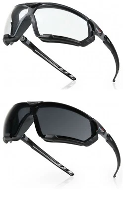 Traega LUGA™ HYBRID Premium Safety Spectacles KN Rated Anti-Fog/Scratch Sport