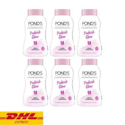 6x Pond's Pinkish Glow Angel Face Translucent Powder Gluta White &UV protect 45g - Image 1 of 4