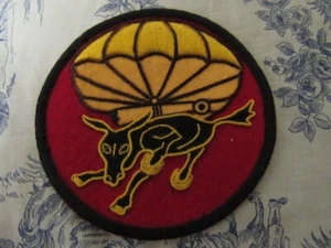 Vtg. Post WWII US Army 460th Airborne FA Bn Hand made Pocket Patch (Repro) - Picture 1 of 7