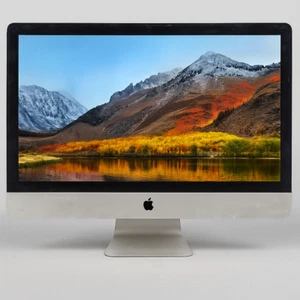 2017 Apple iMac 27-inch (Intel Core i5-7600K 3.8Ghz 32GB RAM 3TB Fusion) Desktop - Picture 1 of 1
