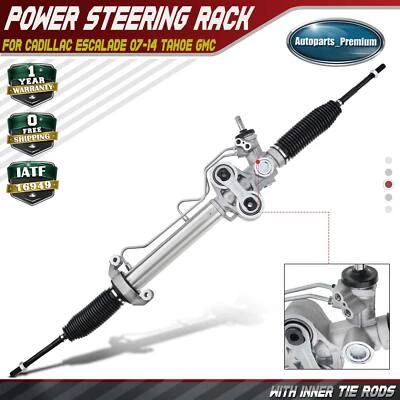 Power Steering Rack&Pinion Assembly for Cadillac Escalade 07-14 Tahoe GMC Yukon - Image 1 of 4
