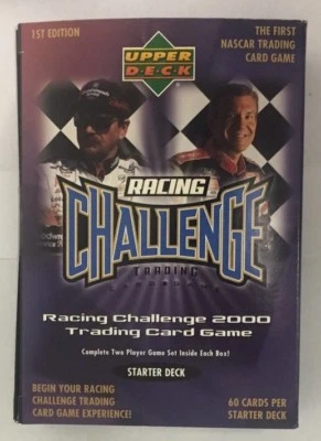 2000 Upper Deck Racing Challenge Starter Deck Box Earnhardt Jarrett Sealed - Image 1 of 4