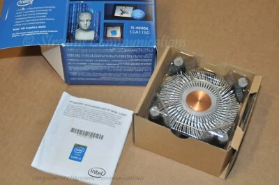 Intel LGA1156 LGA1155 LGA1150 LGA1151 PWM CPU Heatsink Fan Cooler E97378-001 - Image 1 of 4