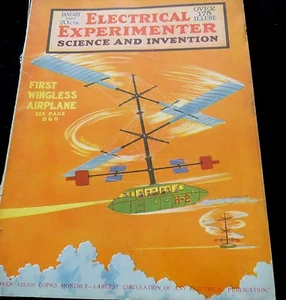 RARE!! ELECTRICAL EXPERIMENTER/SCIENCE AND INVENTION, JAN., 1920 (b4) - Picture 1 of 4