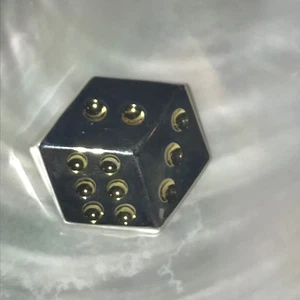 Combinación de prendedores colgantes de dados o troqueles plateados mejor firmados Estate - - Imagen 1 de 7