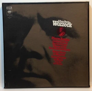 Alban Berg Pierre Boulez Orchestra Of The Paris National Opera: Wozzeck 2 LP Box - Picture 1 of 2