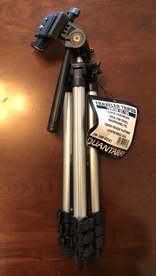 Titan Series Quick Release Travel Tripod Quantary QT-100 - Image 1 of 3