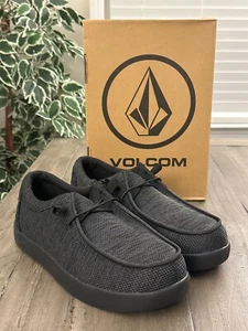 Volcom Men's US 10W Composite Toe Metal Free Slip-On Work Black Shoe #VM30802 - Picture 1 of 13