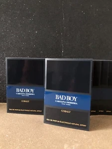 BAD BOY COBALT BY CAROLINA HERRERA EAU DE PARFUM SPRAY SAMPLE PACK OF 12 - Picture 1 of 2