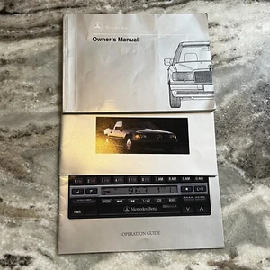 1991 Mercedes Benz 300 D 2.5 Turbo owners manual - Picture 1 of 3