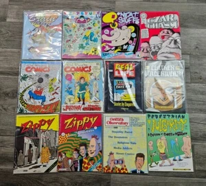 Vintage Lot of 12 Fantagraphic Books Don Rosa's, Zippy, Neatstuff, Czar Chasm - Picture 1 of 19