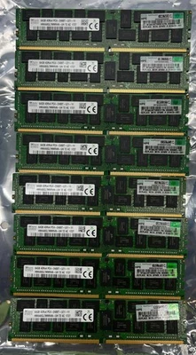 LOTE DE 8 memorias de servidor Hynix HMAA8GL7MMR4N-UH 64 GB DDR4-2400T ECC LRDIMM Foto 1 de 3