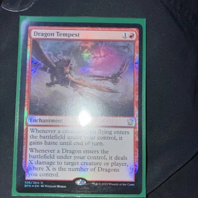 Dragon Tempest Dragons of Tarkir Foil - Image 1 of 2