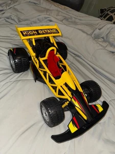 Nikko Frame Buggy High Octane  1/14 1987 R/C  CAR ONLY CLEAN YELLOW - Picture 1 of 7