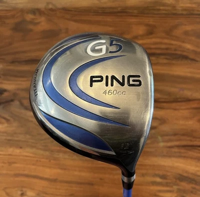 Ping G5 Driver 12° Pro Launch Blue by Grafalloy Mens Right Hand Golf Club 460cc - Image 1 of 4