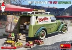 MINI ART 1/35 FRUIT DELIVERY VAN TYP 170V LIEFERWAGEN - Immagine 1 di 1