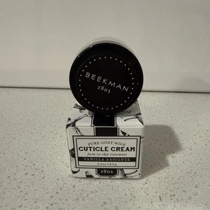 Beekman 1802 Pure Goat Milk Cuticle Cream Fragrance Free 0.3 oz New in Box - Picture 1 of 4