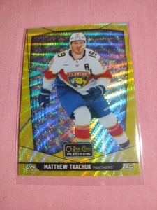 2024-25 O-Pee-Chee Platinum - Matthew Tkachuk #6 Yellow  - Bild 1 von 2