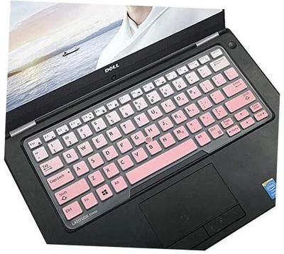 Recubrimiento de cubierta de teclado para Dell Latitude 5480 5490 7490, Dell 3340 rosa ombre Foto 1 de 4